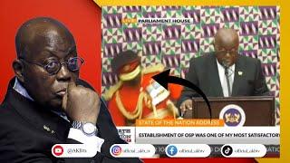 Breaking News: Nana Akufo-Addo BodyGuard Collapsed During the State of Nation Address