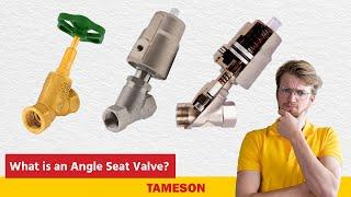 What is an Angle Seat Valve? | Tameson