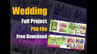 Get The Perfect Wedding Album With This Free Psd Download!