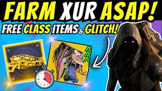 New XUR FARM Is INSANE! Free EXOTIC CLASS Items, ARTIFICE ARMOR Glitch & CATALYST! Dec 6 Destiny 2