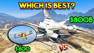 GTA 5 CHEAP VS MOST EXPENSIVE PLANE (WHICH IS BEST?)