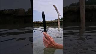 Castaway Knife Thrower #shorts #funny #funnyshorts