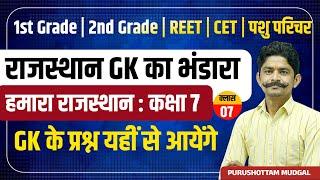 Rajasthan Gk 1st Grade, 2nd Grade, Pashu Parichar, REET, CET Online Classes 2024 | Raj GK Questions