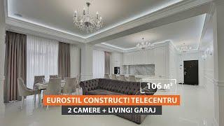 Apartament de vânzare 2 camere + living. Eurostil Construct! Telecentru, Ciocîrliei | Acces Imobil