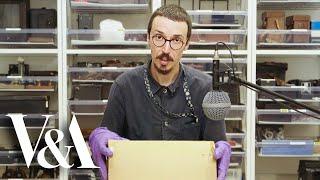 ASMR at the museum | Unboxing an Edwardian photographic enlarger | V&A