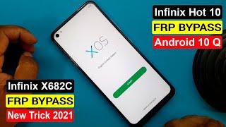 Infinix Hot 10 Frp Bypass Infinix Hot 10 (X682C) Google Account Unlock Android 10 Q New Trick 2021 |