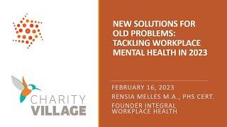 New Solutions for Old Problems: Tackling Workplace Mental Health in 2023