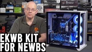 Leo builds a CUSTOM LOOP with the EKWB Classic RGB S360 kit!