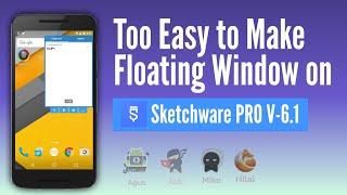 To Easy To Make Floating Window on Sketchware Pro