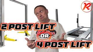 2 Post or 4 Post Lift - Which Is Right 4 You?