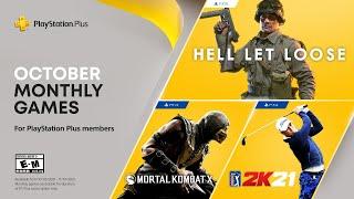 PS PLUS OCTOBER 2021 - PlayStation Plus Monthly Free Games For October 2021