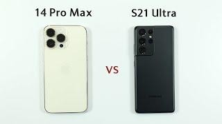 iPhone 14 Pro Max vs Samsung S21 Ultra | Speed Test | Camera Test