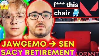 Sacy RETIRES from VCT, Sentinels Jawgemo LEAKED?!  Rostermania