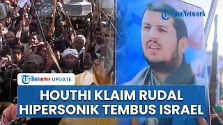 Jutaan Pendukung Houthi Bersorak, Klaim Sukses Gempur Israel Pakai Rudal Hipersonik Palestine-2