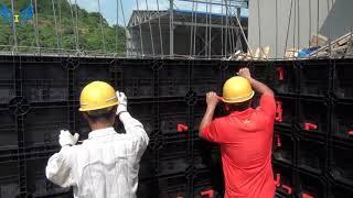 LIANGGONG plastic formwork assembly