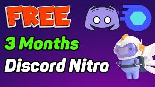 How To Get Free 3 Months Discord Nitro in 2024 Updated Guide