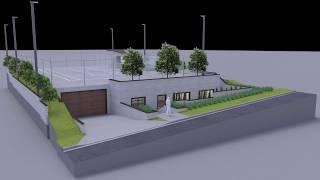 Architectural project from Cad to 3D timelapse Rhino 3D