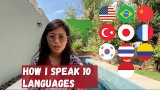 Thai POLYGLOT speaks 10 languages [English Subtitles]