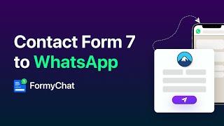 How to send Contact Form 7 data to WhatsApp | Contact Form 7 WhatsApp Integration