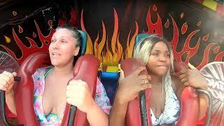 Big B**BS on Slingshot Ride | Arianna & Sarah