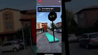 Saferoute - Demo (Outdoor Navigation iOS Augmented Reality)