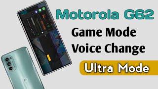 Motorola G62 How To Use Gaming Mode Game Voice Changer