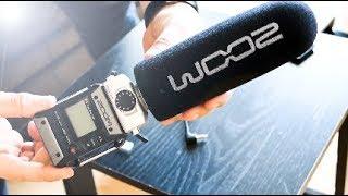 Zoom F1 Field Recorder - Unboxing and Audio Test