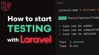 Laravel Test Driven Development