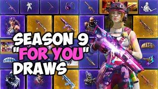 All New Season 9 "FOR YOU" Draws | COD Mobile | CODM