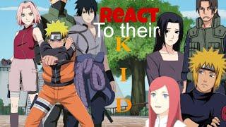 Team 7 parents+Hyuga Hiashi react to their kids. || #gacha #naruto