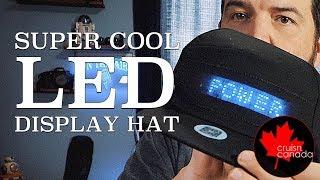 Cool LED Display Hat Review | From GearBest