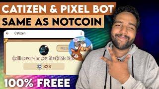 Catizen Free Airdrop Instant Claim - Same like Notcoin Mining Bot | Pixel Free Crypto #new_airdrop