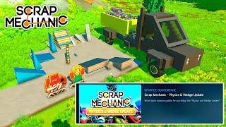 ОБЗОР НОВОГО ОБНОВЛЕНИЯ В Scrap Mechanic!!!