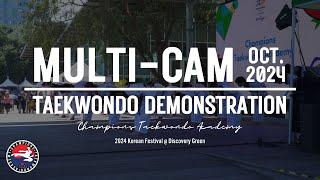 Korean Festival Taekwondo Demonstration (Multi-Cam) | October 2024