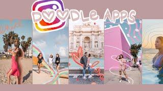 CREATIVE INSTAGRAM STORY IDEAS using Doodle Apps | Angel Yeo