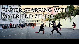 Rapier Sparring with Zeljko Glumac - at IRS2024