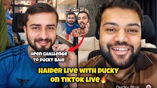 Haider Shah Live Match With Ducky Bahi  | Rajab Butt Open Challenge To Ducky Bahi 