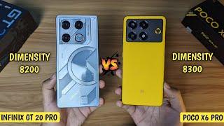 JANGAN SALAH PILIH! Infinix GT 20 Pro vs Poco X6 Pro - Compare performa + speed test + gaming test