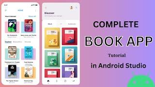 Create Book App in Android Studio | Make Book App in Android Studio | Pdf Book App in Android Studio