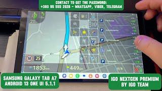 IGO Nextgen Europe & England 2024 Q2 Update for Truck and Car! Support Android 14. Best navigation!