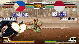 FT5 @svcsplus: CrashTest (PH) vs IAS_8484 (ID) [SNK vs Capcom Chaos Super Plus svc Fightcade] Jul 16