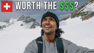 $250 Swiss Train To Top of Europe  - Jungfraujoch Vlog 