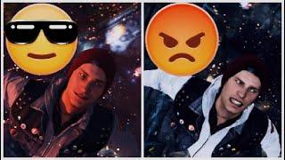 Normal Orbital Drop vs Boss Fight Orbital Drop | inFAMOUS Second Son