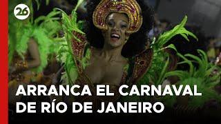 BRASIL | Comenzó el Carnaval de Río de Janeiro