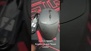 Rapoo 9800M wireless Keyboard and Mouse combo