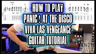 How to play Panic! At The Disco - Viva Las Vengeance Guitar Tutorial