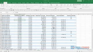 Tuto 67 Comment créer un tableau dans Excel