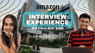 Amazon Interview Experience| SDE Intern | Off-Campus| Episode 1 | Muskan Agarwal | Shrish!