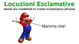 Interjections and Exclamations in Italian: Locuzioni Esclamative