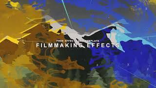 Ink Splatter Reveal (Ink Drop) After Effects Tutorial Free Download